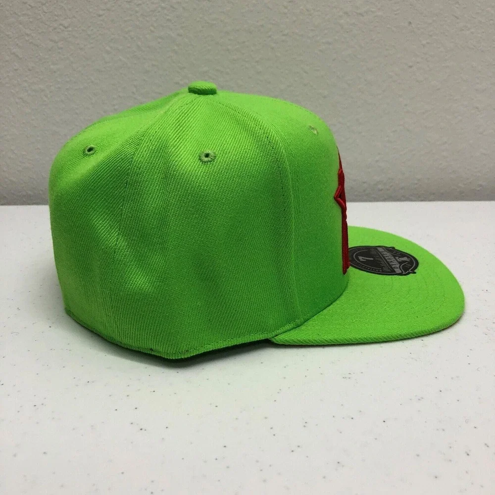 Philadelphia 76ers Hat Cap Fitted Mens 7 Green NBA Basketball Mitchell & Ness